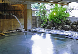 湯量豊富で無色透明の肌に馴染む湯を堪能(源乃湯)